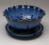 fluted berry bowl